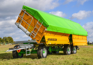Dopravní technologie Sklápěcí přívěsy Joskin TETRA-SPACE 7525/25TR140
