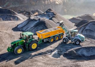Dopravní technologie Sklápěcí přívěsy Joskin TRANS-KTP 27/65TRM