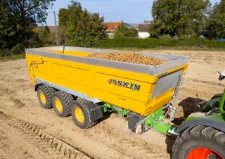 Dopravní technologie Sklápěcí přívěsy Joskin TRANS-SPACE 8700/29TRC150