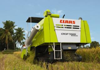 Sklízecí mlátičky Claas Crop Tiger 30 Terra Trac