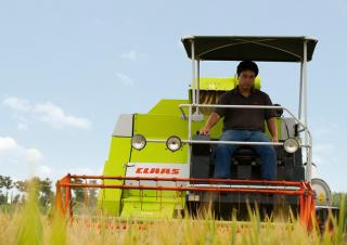 Sklízecí mlátičky Claas Crop Tiger 40 Terra Trac