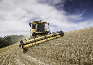 Sklízecí mlátičky New Holland CX5.90 Laterale 