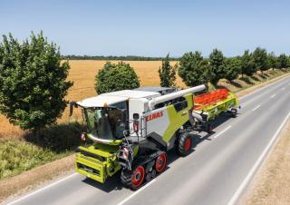 Sklízecí mlátičky Claas Trion 650 Terra Trac