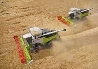 Sklízecí mlátičky Claas Trion 730 Terra Trac   