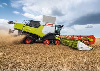Sklízecí mlátičky Claas Trion 750 Terra Trac   