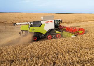 Sklízecí mlátičky Claas Trion 750 Terra Trac   