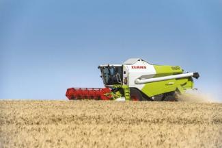 Sklízecí mlátičky Claas Tucano 330