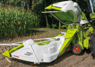 Příslušenství Sklízecí mlátičky žací hlavice na kukuřici Claas Orbis 750 