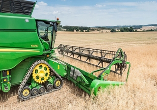 Příslušenství Sklízecí mlátičky žací lišty John Deere 735 Premium Flow