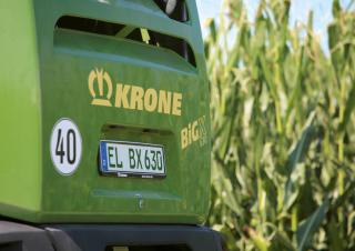 Sklízecí řezačky - pohon na 2 kola Krone BiG X 630