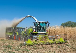 Sklízecí řezačky - pohon na 2 kola Claas Jaguar 850