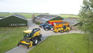 Sklízecí řezačky - pohon na 4 kola New Holland FR 500