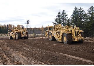 Skrejpry Caterpillar 637G Auger