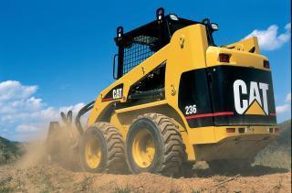Smykem řízené nakladače Caterpillar 232B