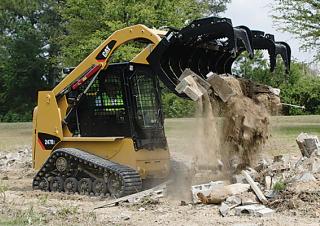 Smykem řízené nakladače Caterpillar 247B II