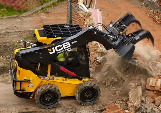 Smykem řízené nakladače JCB 300