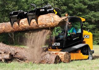 Smykem řízené nakladače JCB 300T
