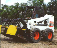 Smykem řízené nakladače Bobcat 963 G AHCS