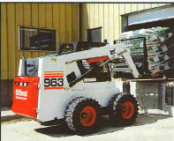Smykem řízené nakladače Bobcat 963 G AHCS
