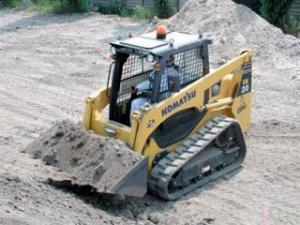 Smykem řízené nakladače Komatsu CK20-1