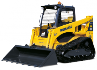 Smykem řízené nakladače Komatsu CK30-1