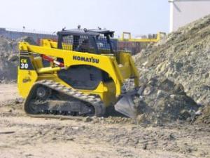 Smykem řízené nakladače Komatsu CK30-1