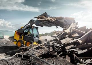 Smykem řízené nakladače Volvo MC70C