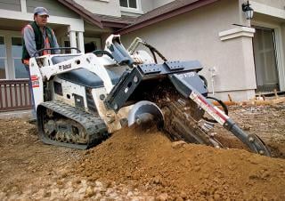 Smykem řízené nakladače Bobcat MT55