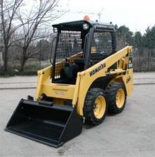 Smykem řízené nakladače Komatsu SK510-5