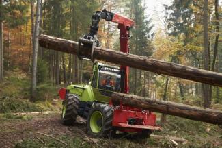 Lesní technika Speciální lesní traktory Werner WF-trac 1500