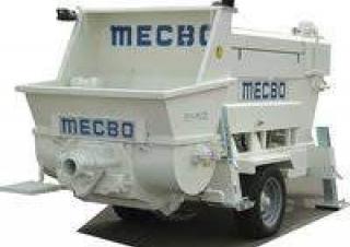 Čerpadla betonu Stacionární čerpadla na beton Mecbo Car P4.25