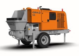 Čerpadla betonu Stacionární čerpadla na beton CIFA PC 307