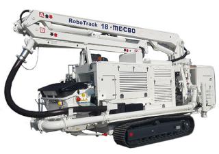 Čerpadla betonu Stacionární čerpadla na beton Mecbo RoboTrack 18 P7.120
