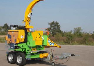 Odpadové hospodářství Štěpkovače Heizohack HM 6-300 VM