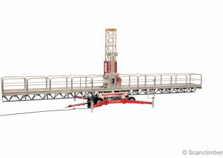 Stožárové šplhací pracovní plošiny Scanclimber Monster SC8000 