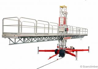 Stožárové šplhací pracovní plošiny Scanclimber Monster SC8000 