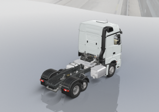 Kamiony Tahače Mercedes-Benz Actros 2442 LS 6x2