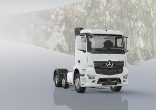 Kamiony Tahače Mercedes-Benz Actros 2452 LS 6x2