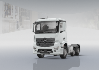 Kamiony Tahače Mercedes-Benz Actros 2452 LS 6x2