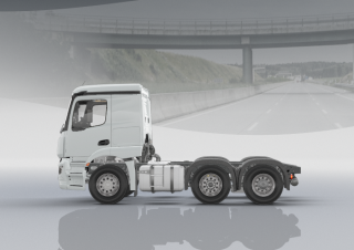 Kamiony Tahače Mercedes-Benz Actros 2543 LS 6x2