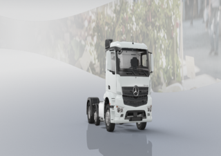Kamiony Tahače Mercedes-Benz Actros 2544 LS 6x2