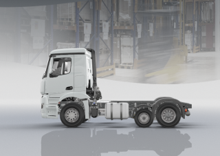 Kamiony Tahače Mercedes-Benz Actros 2544 LS 6x2