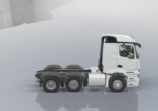 Kamiony Tahače Mercedes-Benz Actros 2551 LS 6x2