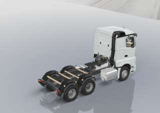 Kamiony Tahače Mercedes-Benz Actros 2651 LS 6x4