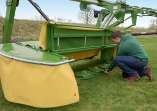 Tažené diskové žací lišty bez kondicionéru Krone EasyCut TS 320
