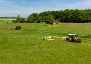 Tažené diskové žací lišty s kondicionérem Claas Disco 3150 TC