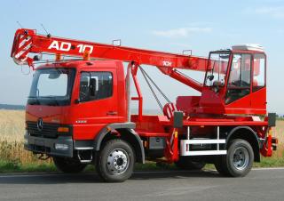 Teleskopické autojeřáby CKD Mobilni Jeraby AD 10