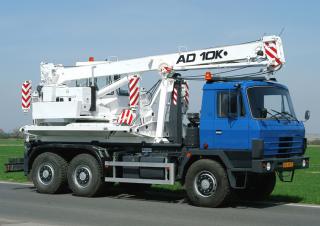 Teleskopické autojeřáby CKD Mobilni Jeraby AD 10 K