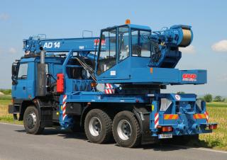 Teleskopické autojeřáby CKD Mobilni Jeraby AD 14