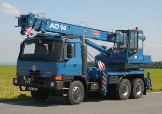 Teleskopické autojeřáby CKD Mobilni Jeraby AD 14